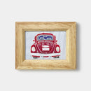 【染額】赤い車 | 加賀友禅 | J.Flavor * 菊田宏幸