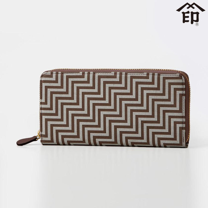【長財布】シェブロン 7605 | 甲州印伝 | 印傳屋