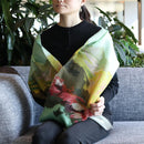 【マフラー】山の柄(槍ヶ岳) S | 京友禅 | 禾口木丙