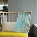 【ストール】コットン 枝桜 (水色) | 京友禅 | 禾口木丙