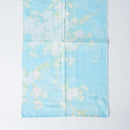 【ストール】コットン 枝桜 (水色) | 京友禅 | 禾口木丙