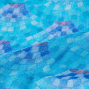 【ストール】リネン160X35 青海レンガ (藍) | 京友禅 | 禾口木丙