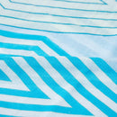 【ストール】コットン 入子菱 (青) | 京友禅 | 禾口木丙