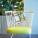 【ストール】コットン 大格子 (赤緑) | 京友禅 | 禾口木丙