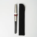 【扇子】満月 (白) ブロンズ | 唐紙 | 景美風月