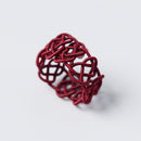 【扇子】満月 (白) ブロンズ | 唐紙 | 景美風月