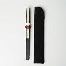 【扇子】満月 (白) 銀箔 | 唐紙 | 景美風月