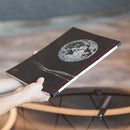 【貴宝録帳】ノート 満月 (黒) | 唐紙 | 景美風月