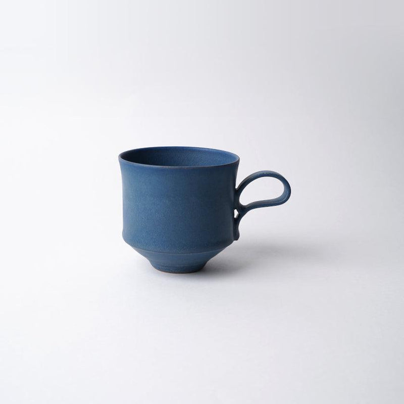 【マグカップ】軽くて持ちやすいマグカップ Blue | 京焼・清水焼 | fuuu