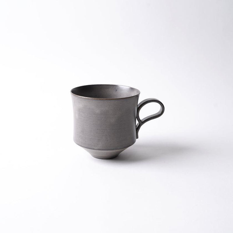 【マグカップ】軽くて持ちやすいマグカップ Gray | 京焼・清水焼 | fuuu