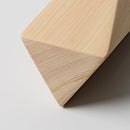 【花瓶】⼀輪挿し (三角C)  | 木工 | 木の幸