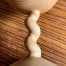 【ワイングラス】 木製ゴブレット ツイスト ペア | 木工 | 木の幸