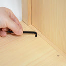 【棚】組子シェルフ S (片側が組子9マス) | 木工 | 木の幸 (大型配送料2,500円)