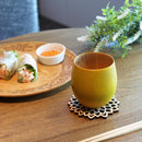 【カップ】疋田鹿子 - 黄 | 摺り友禅彫刻師 | Sansai