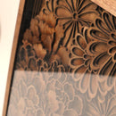 【アートパネル】菊尽くし | 摺り友禅彫刻師 | Sansai