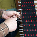 【マットセット】コースター4枚  (ブラック) & ランチョンマット (レッド) 2枚 | 畳 | 畳屋辰蔵 杉本畳店