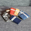 【カードケース】型染 楮 (黄) 名刺入れ | 黒谷和紙 | 黒谷和紙協同組合