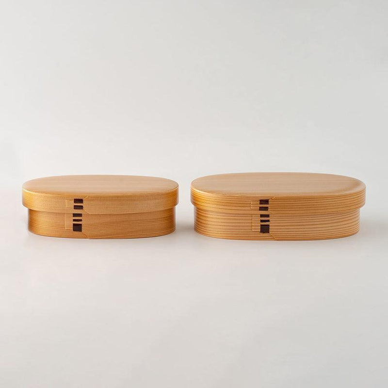 【お弁当箱】小判型 | 大館曲げわっぱ | 栗久