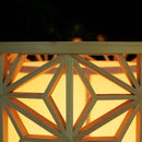 【ペンダントライト・照明】KUMIKO Pendant Light 02 麻の葉 | 京指物 | 村山木工 (大型配送料2,500円)