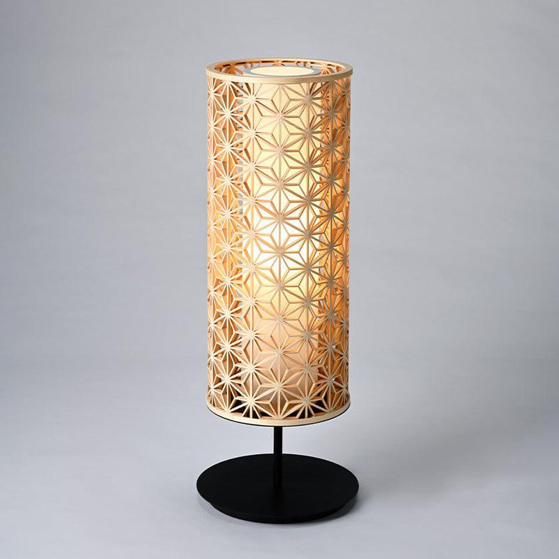 【スタンドライト・照明】KUMIKO Stand Light 02 麻の葉 | 京指物 | 村山木工 (大型配送料2,500円)
