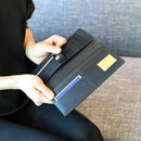 【長財布】BYOBU 京都の金箔押し仕上げ | 金箔押 | GOLDREAM KYOTO