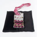 【お守り】錺小鎧® Mini 銀古美色 紫裾濃縅 | 美術甲冑| Kyoto Armor