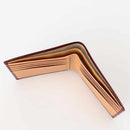 【財布】二折 小銭入有 (葡萄) | 松阪牛革 | バンビ