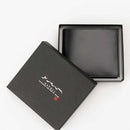 【財布】二折 小銭入有 (藍) | 松阪牛革 | バンビ