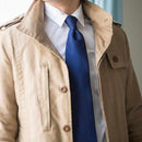 【ネクタイ】温かな臙脂 オリジナルロゴ | 国産シルク | SHAKUNONE (贈答用の紙袋付き)