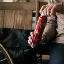 【アンブレラボトル】thermo mug × 土直漆器 うるし波千鳥 (レッド) | 越前漆器 | 匠市