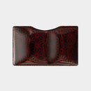 【カードケース】土直漆器 うるしの名刺入れ VYAC CARD CASE 麻の葉 | 越前漆器 | 匠市