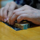 【扇子】女持 馬 本煤竹 | 江戸扇子｜雲錦堂 深津扇子店