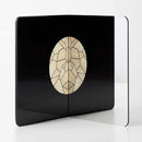 【嵯峨螺鈿】野村 スタンドミラー Vison-Visu_big (白蝶貝)