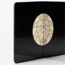 【嵯峨螺鈿】野村 スタンドミラー Vison-Visu_big (白蝶貝)