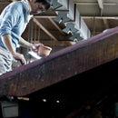 【日傘】スター グレー (栗木)｜手捺染