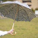 【日傘】スター ブルー (栗木)｜手捺染｜手捺染