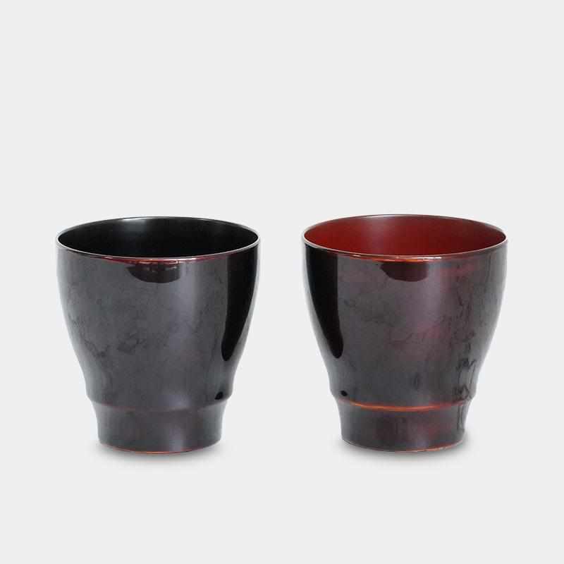 【カップ 八雲塗】2点セット モダン 日本製 伝統工芸 漆器